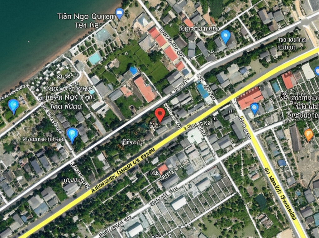 Google Map of 145 Ngo Quyen, Tan An, La Gi, Binh Thuan, Vietnam